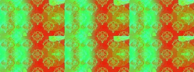 Raster illüstrasyonunda kusursuz çiçek deseni. Süslü kumaş deseni. Renkli Bahar Temalı Kusursuz Arkaplan. Düz Çiçek Elementleri Tasarımı.