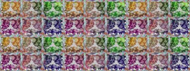 Arkaplan dokusu, duvar kâğıdı, çiçek teması tarafsız renklerde. Kabile sanatı boho baskısı, klasik çiçek arkaplanı. Soyut etnik raster pürüzsüz desen.