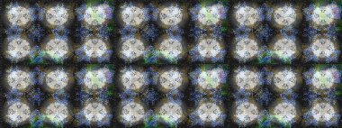 Noel için tatil tasarımı, yeni yıl moda baskıları. Güzel tasarım. Kar tanelerinin soyut arkaplanlı Noel arkaplanı. Raster illüstrasyonu. Gri, nötr ve mavi kar taneleri.