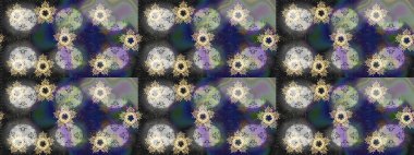 Raster illüstrasyonu. Noel stili. Gri, nötr ve mavi renkte kar taneleri.