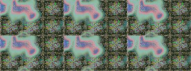 Kusursuz Tony kumaş deseni. Modaya uygun kumaş deseni. Küçük çiçekteki sevimli çiçek deseni. Raster illüstrasyonu.