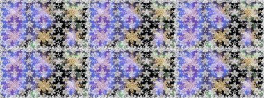 Antika altın tekrarlanabilir duvar kağıdı. Damask pürüzsüz yineleme kalıbı. Gri renklerdeki altın element. Barok tarzında altın çiçekli süs..