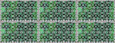 Moda baskıları için zarif bir şablon. Halk tarzı. Modern çiçek arkaplanı. Renkli çiçekler ve yapraklarla renksiz çiçek deseni inanılmaz..