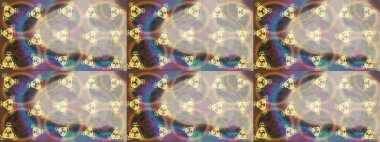 Raster illustration. Christmas festive background. Christmas snowflake of decoration on snow.