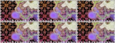 Düz Çiçek Elementleri Tasarımı. Tarafsız renklerde çiçekler. Raster illüstrasyonunda kusursuz çiçek deseni. Renkli Bahar Teması Kusursuz Arkaplan.