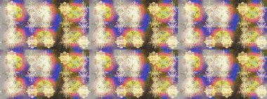 Bej, nötr ve kahverengi renklerde kar tanesi süsü. Kar tanesi süsü Raster illüstrasyonu. Güzel süs eşyası. Kar taneleri izole edildi.