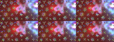 Vadinin çiçekleri kahverengi renklerde. Eskiz arkaplan modeli. Suluboya, elle çizilmiş. Raster - stok.