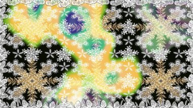 Raster illüstrasyonu. Gri renkler ve altın elementler üzerinde altın pürüzsüz desen. Tekrarlayan elementlerle soyut arkaplan oluşturun. Kusursuz, klasik altın desen..