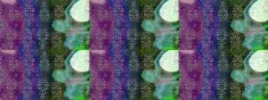 Raster suluboya çiçek deseni, narin çiçekler, yeşil çiçekler, tebrik kartı şablonu. Güzel kumaş deseni.