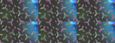 Güzel kar tanesi simgesi. Renkli arka plan üzerinde izole sevimli kar taneleri. Güzel kar tanesi simgesi web için basit Illustration. Raster illüstrasyon.