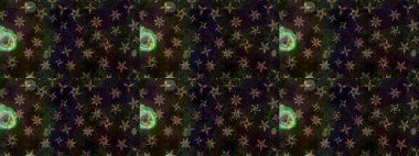 Kumaş, tekstil, duvar kağıdı baskısı için. Raster illüstrasyonu. Eskiz geçmişi. Eski usul. Raster. Tomurcukları çiçekli sevimli çiçek deseni..