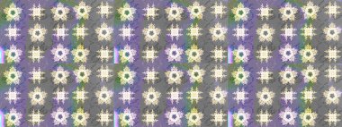 Üzerinde gri renkte çiçekler olan bir çiçek deseni çiz. Suluboya tarzında gri renkte çiçekler.