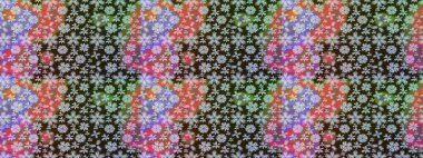 Üst manzara, yumuşak stil. Çiçek kompozisyonu, el boyası, hassas şablon. Kahverengi renkte manzaralı çiçek deseni. Sevgililer günü ve tebrik kartı konsepti için şık bir davet.