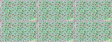 Raster illüstrasyonu. Farklı yönlere uçan renkli kelebek koleksiyonu. Kızlar, erkekler, elbiseler, duvar kağıtları için soyut, pürüzsüz desen.