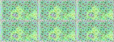 Moda Kumaşı Tasarımı. Kelebekli kusursuz soyut çiçek arkaplanı. Raster. Çizim, karalama, karalama. Sonsuz.