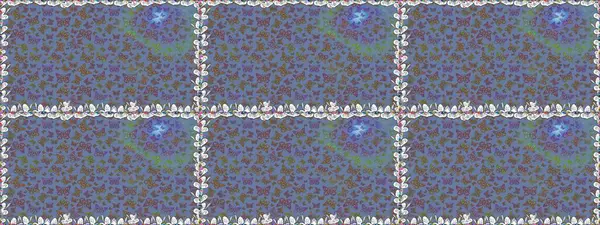 Kelebek desenli mavi ve kahverengi. Kusursuz. Raster. Kumaş, kağıt, ambalaj kağıdı ve duvar kağıdı tasarımı için mükemmel bir arkaplan.