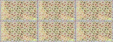 Gri ve kahverengi renkte, pürüzsüz bir kelebek deseni. Uçan kelebek keten temalı Raster sanatı. Davetiye, kart ve parmak izi için basit kadınsı bir model. Giysiler için böcek kumaşı klipsleri tekrarlanıyor