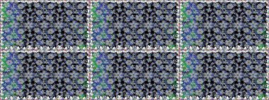 Gri renkli çiçekler. Hediye ambalaj kağıdı, tebrik kartları, posterler ve pankart tasarımı. Raster düz çiçekleri pürüzsüz desen.