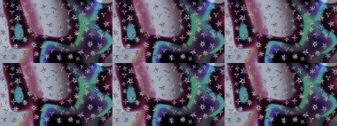 Çizgi çizimi kalıbı. Şirin çiçekler. Raster Moda kumaş deseni.