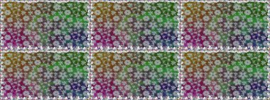 Kabile sanatı boho baskısı, klasik çiçek arkaplanı. Soyut etnik raster kusursuz desen. Arkaplan dokusu, duvar kağıdı, gri renkli çiçek teması.