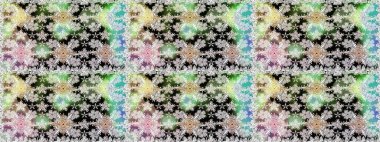 Şirin karalama çiçekleri olan kusursuz çiçek desenleri. Çizim stili tarafsız ve gri renklerde. El yapımı çiçek ve bitki koleksiyonu. Raster illüstrasyonu. Raster illüstrasyonu.