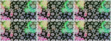 Yumuşak, yaz çiçekli arka plan. Gri ve nötr renkte çiçekler. Raster çiçek desenli ve çiçekli..