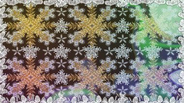 Raster oryantal süs. Gri renklerde, altın elementlerle kusursuz desen. Kusursuz altın desen.