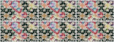 Üst manzara, yumuşak stil. Çiçek kompozisyonu, el boyası, hassas şablon. Sevgililer günü ve tebrik kartı konsepti için şık bir davetiye. Tarafsız renklerde manzaralı çiçek deseni.