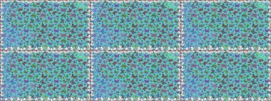 Fantezi sevimli illüstrasyon. Raster illüstrasyonu. Mavi kelebek çizimi. Kıyafetler, erkekler, kızlar ve duvar kağıtları için soyut, pürüzsüz desen. Güzel suluboya kelebekler.