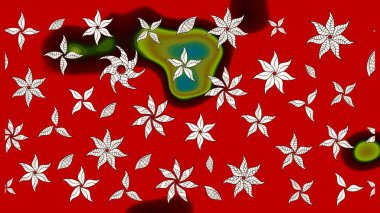 Çiçekli bahar çiçekleri. Küçük çiçekte güzel bir desen. Küçük renkli çiçekler. Moda baskıları için zarif bir şablon. Motley illüstrasyonu. Çizim.