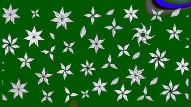 Çiçekli bahar çiçekleri. Küçük çiçekte güzel bir desen. Küçük renkli çiçekler. Moda baskıları için zarif bir şablon. Motley illüstrasyonu. Çizim.