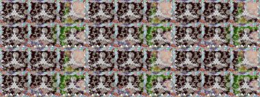 Sabıka fotoğraflarında, bebek kıyafetlerinde, duvar kâğıtlarında, paket kutularında falan kullanılabilir. Zarif, parlak ve kusursuz nötr çiçek deseni tasarımı.