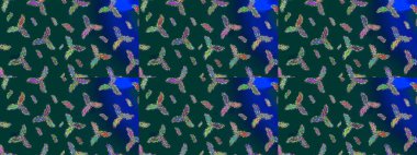 El yapımı stres önleyici kar tanesi. Örtü, poster, tişört ya da dövme için şablon. Raster illüstrasyonu. Yetişkin sanat terapisi için kış boyama sayfaları.