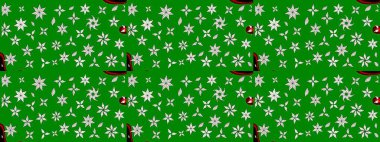 Yeşil renklerde. Taslak dekoratif arka plan, çiçek mandala. Raster illüstrasyonu. Çiçek..