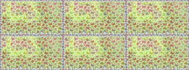 Çizim, karalama, karalama. Kelebekli tasarım. Tarafsız, bej ve yeşil arka planda kelebekler. Kusursuz. Sonsuz. Raster illüstrasyonu.