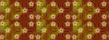 Soyut mandala veya kaprisli kar tanesi içini kaplamak sanat çizmek. Renkli arka plan üzerinde izole sevimli kar taneleri. Raster illüstrasyon.