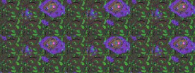 Küçük ölçekli çiçek basit şirin desende. Üretim, duvar kağıdı, baskı, hediye paketi ve scrapbooking Tekstil veya kitap için çiçek sorunsuz arka plan kapsar. Raster illüstrasyon.