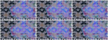 Kızılderili desenli desenli desenli şal deseni. Raster Henna dövme stili. Tekstil, tebrik kartı, boyama kitabı, telefon kılıfı baskısı için kullanılabilir. Etnik Mandala süsü.