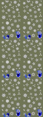 Çiçek arkaplan. Çiçekli tebrik kartı. Doğum günü kartı ya da düğün davetiyesi. Raster illüstrasyonu. Suluboya çiçek buketi. Yeşil renklerde.