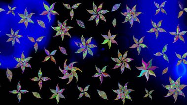 Üst manzara, yumuşak siyah renk tarzı. Manzaralı çiçek deseni. Sevgililer günü ve tebrik kartı konsepti için şık bir davetiye. Çiçek kompozisyonu, el boyası, hassas şablon..