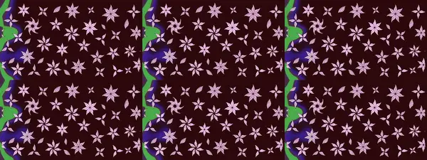 Kumaş, tekstil, duvar kağıdı baskısı için. Raster. Eski usul. Tomurcukları çiçek olan sevimli bir çiçek deseni. Raster illüstrasyonu. Taslak arkaplan.