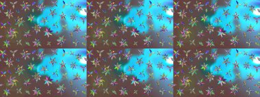 Eskiz geçmişi. Eski usul. Raster illüstrasyonu. Raster. Kumaş, tekstil, duvar kağıdı baskısı için. Tomurcukları çiçekli sevimli çiçek deseni..