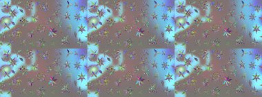 Yumuşak, yaz çiçekli arka plan. Çiçekli karalama şeklinde Raster çiçek deseni. Gri renkli çiçekler.