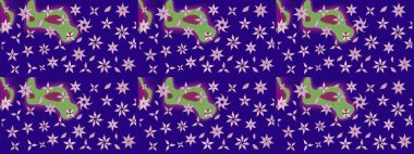 Anti-stres için soyut örnek sayfası. Mavi renklerde. Raster illüstrasyonu.