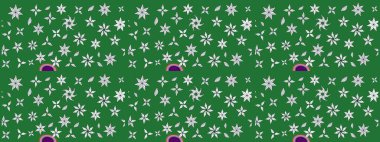 Yapraklı çizim şekli. Şirin, zarif çiçekler Raster illüstrasyonu. Poster ya da kapak için arka plan. Tekstil için figür. Davetiye ve kartpostal tasarımı için dekoratif çiçek unsurları.