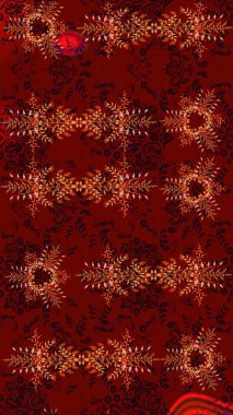 Kar Tanesi raster simgesi arka plan kırmızı, kahverengi ve siyah. Meteoroloji buz koleksiyonu. Kış Noel 'inde kar bembeyaz kristal element. Raster. Xmas don kar taneleri izole edilmiş siluet sembolü.