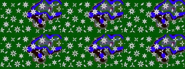 Şekil verilmiş çiçeklerle eskiz deseni. Süslü zentangle çizim dokusu, soyut çiçeklerle süslenmiş. Çiçek deseni duvar kağıdı, şablon dolguları ve web sayfası arkaplanı için kullanılabilir.