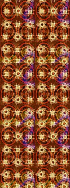 Kış kar taneleri, raster arka plan. Yüzey için tekrarlanan doku, ambalaj kağıdı, kahverengi, turuncu ve sarı renkte kar tanesi.