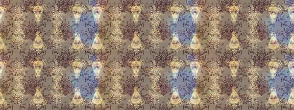 Renkli arka planda izole kar taneleri. Raster illüstrasyonu. Kar taneleri radyal bej, kahverengi ve nötr renkler.