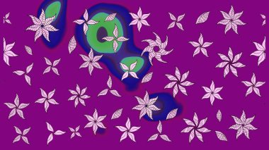 Güzel kumaş deseni. Hoş bir çiçek geçmişi var. Küçük bir çiçekte eskiz deseni. Raster illüstrasyonu.